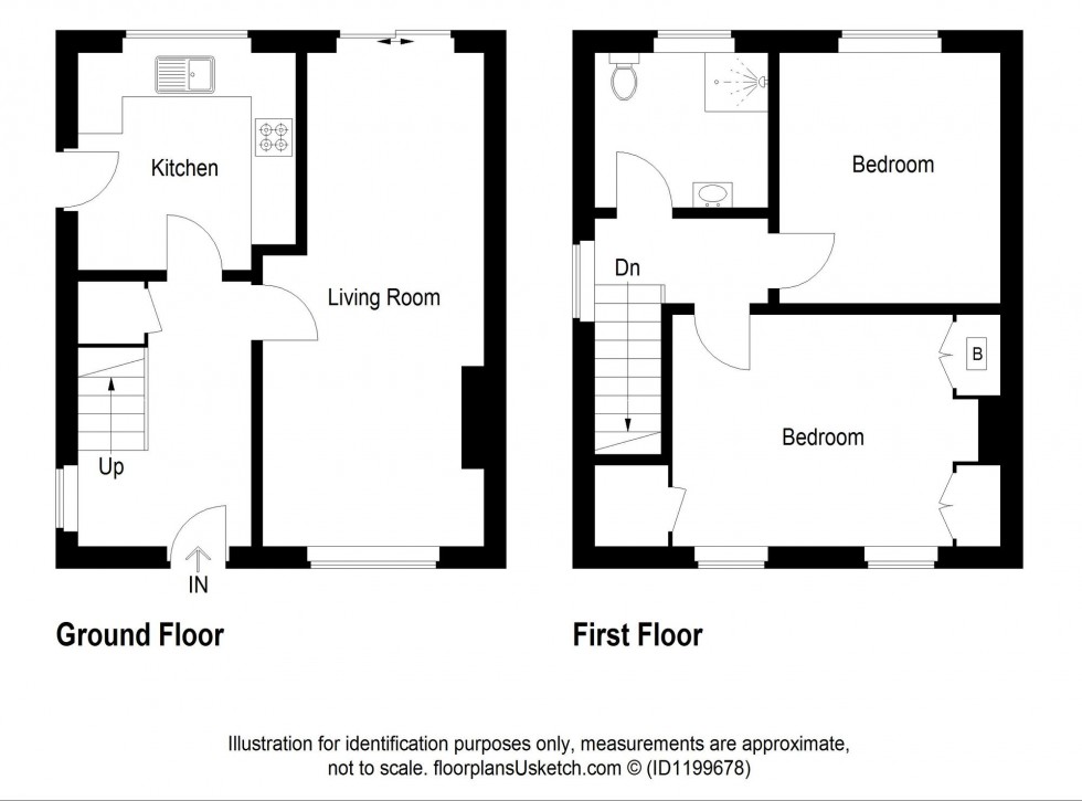 Floorplan for Woodburn Road, Glenrothes, KY7