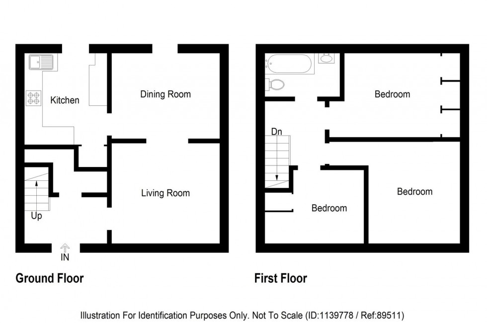 Floorplan for Wyvis Place, Inverness, IV3