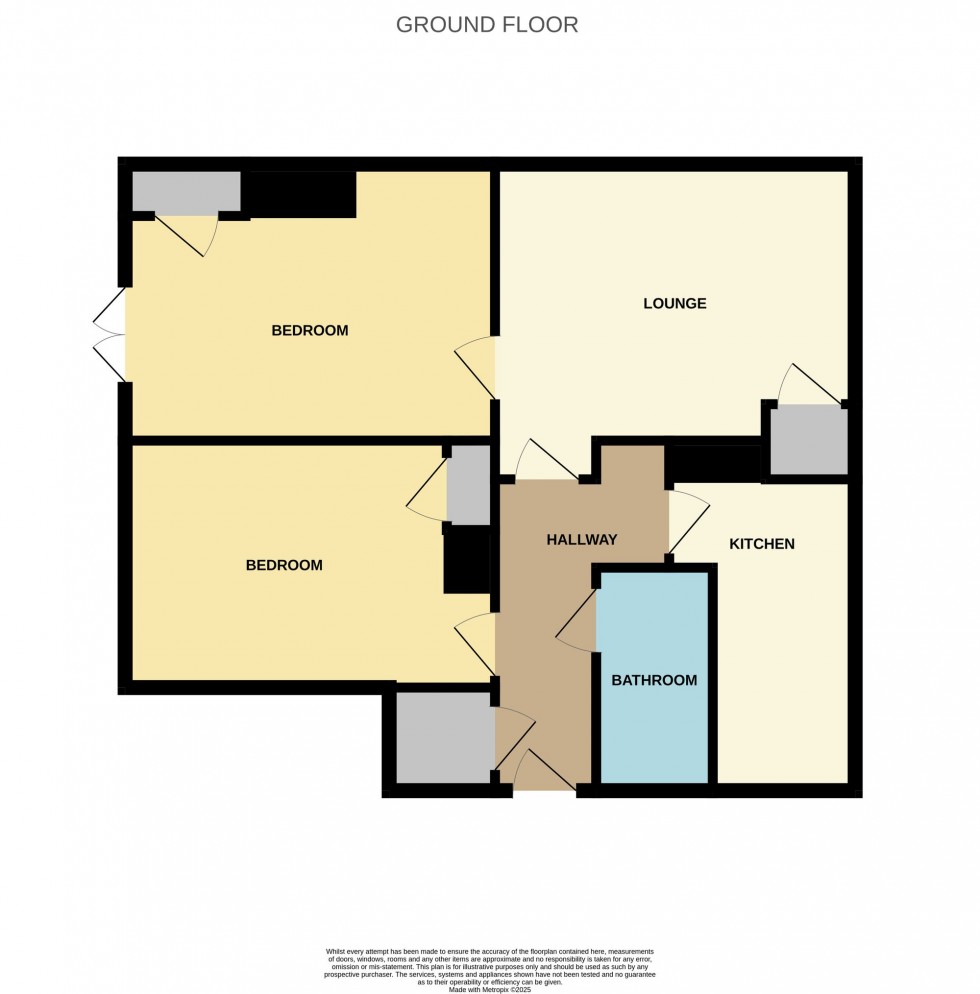 Floorplan for Millburn Avenue, Coaltown, KY7
