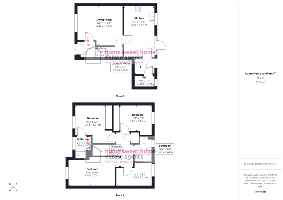 Floorplan for Bracara Road, Inverness, IV2
