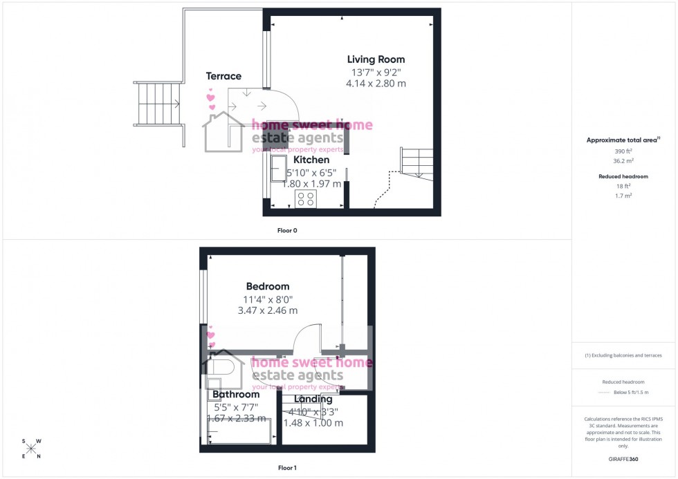 Floorplan for Blarmore Avenue, Inverness, IV3