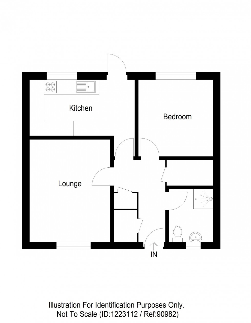 Floorplan for Wallace Place, Culloden, IV2