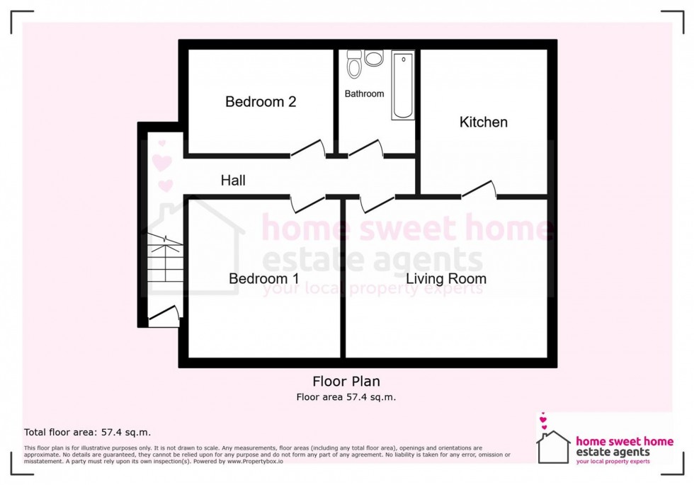 Floorplan for Macgillivray Court, Culloden, IV2