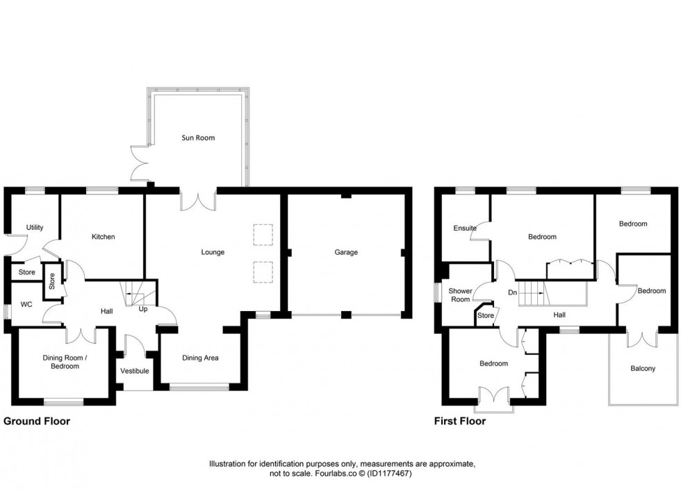 Floorplan for Viewforth, Markinch, KY7