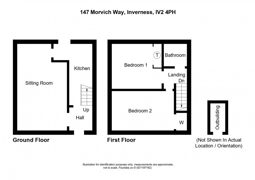 Floorplan for Morvich Way, Inverness, IV2