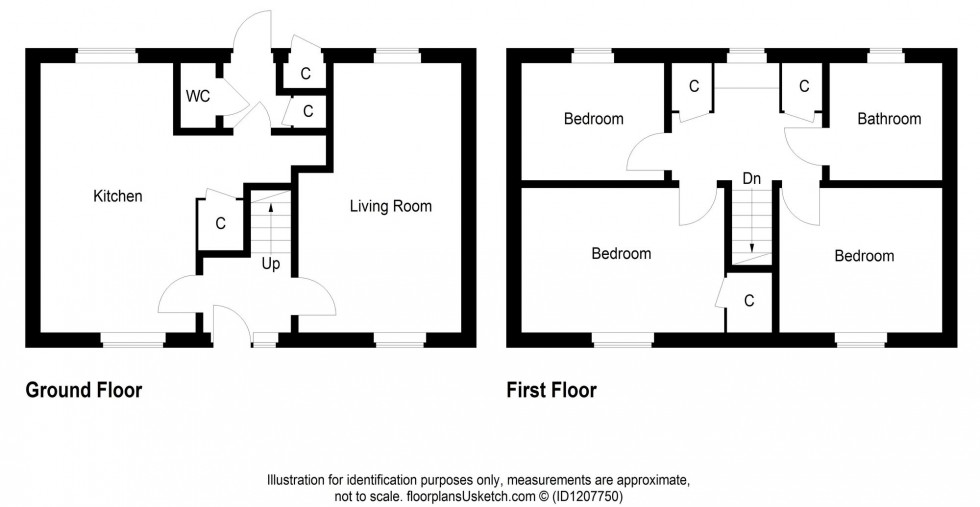 Floorplan for Ellon Park, Glenrothes, KY7