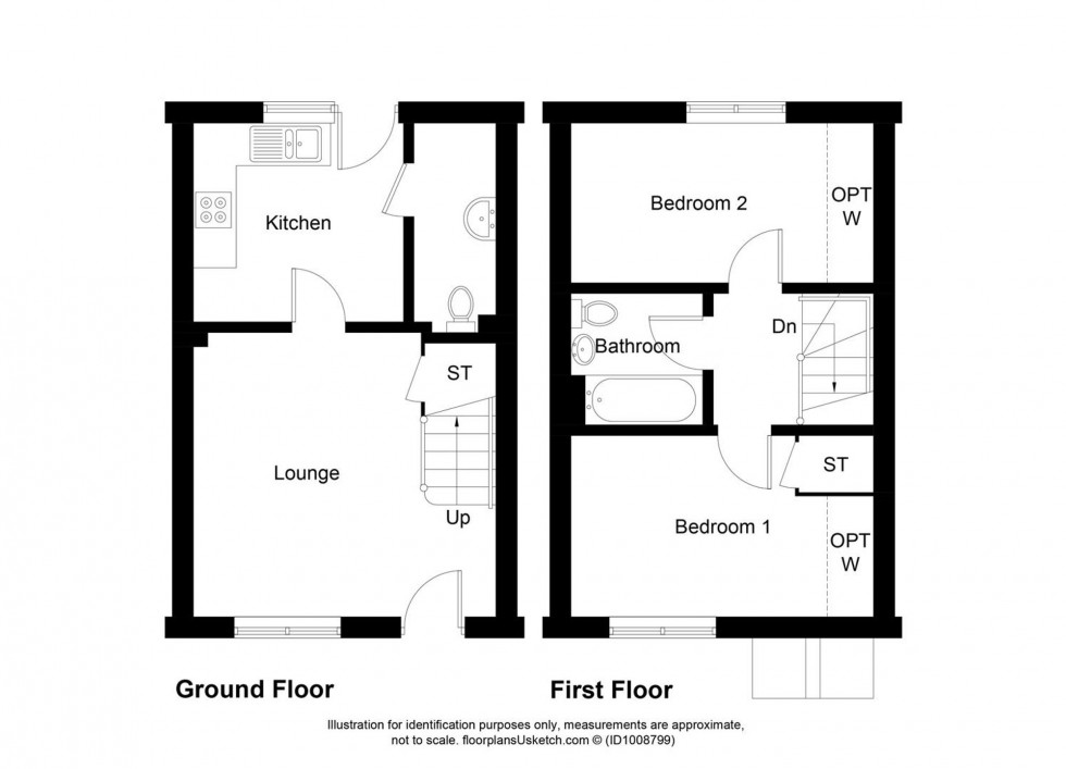 Floorplan for Flax Mill Grove, Glenrothes, KY7