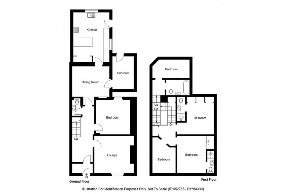 Floorplan for Kenneth Street, Inverness, IV3