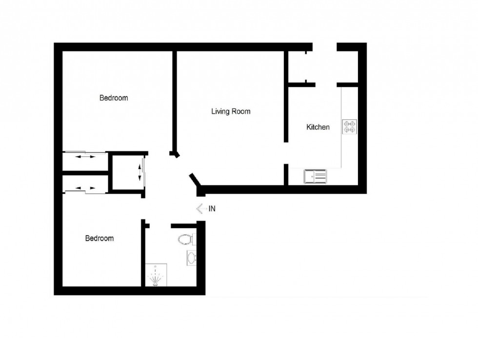 Floorplan for Lochalsh Road, Inverness, IV3