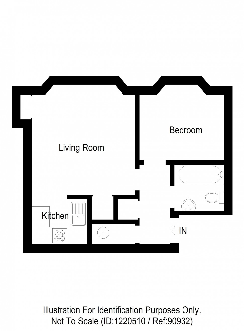 Floorplan for Stephens Street, Inverness, IV2