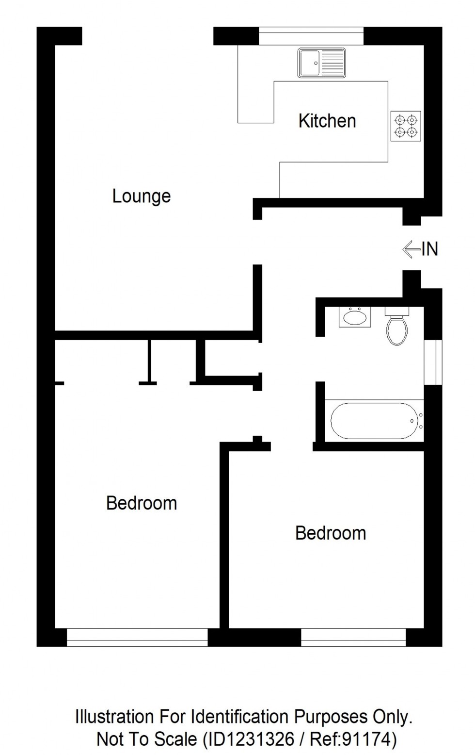 Floorplan for Drumfield Road, Inverness, IV2