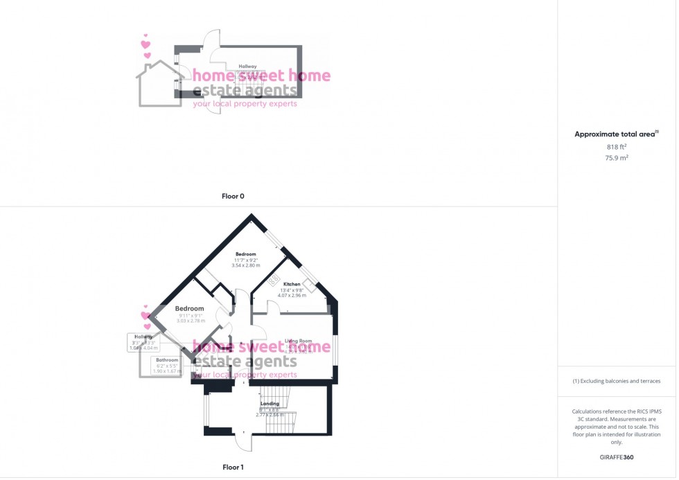 Floorplan for Alltan Place, Culloden, IV2