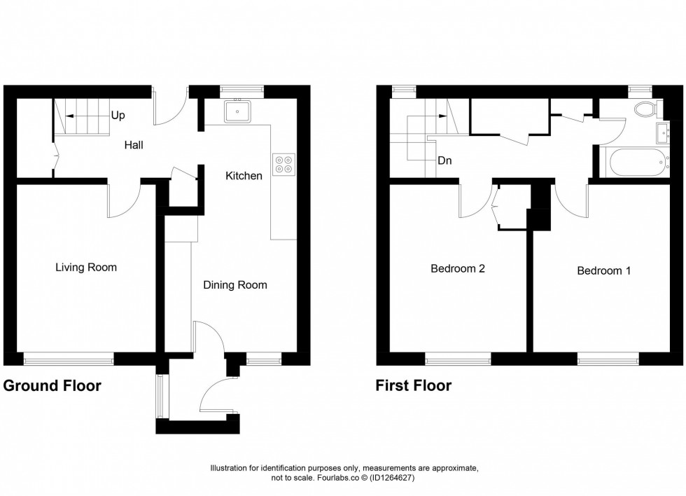 Floorplan for Craigievar Drive, Glenrothes, KY7