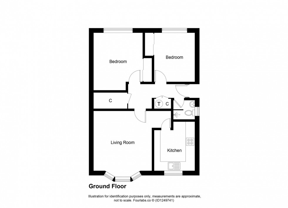 Floorplan for Brunton Gardens, Markinch, KY7