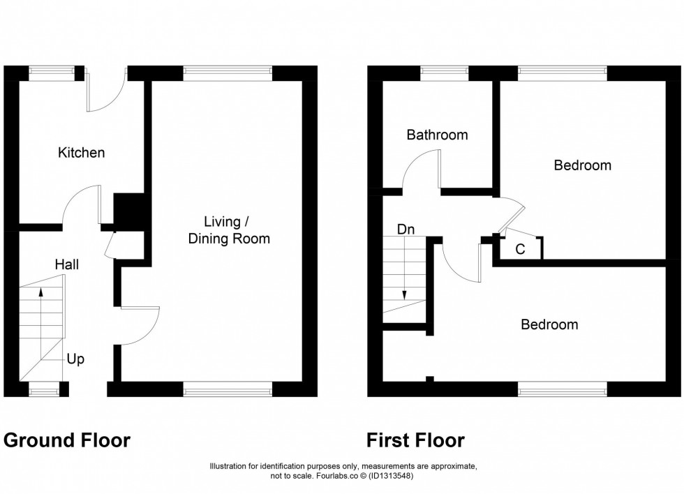 Floorplan for Inver Place, Glenrothes, KY6