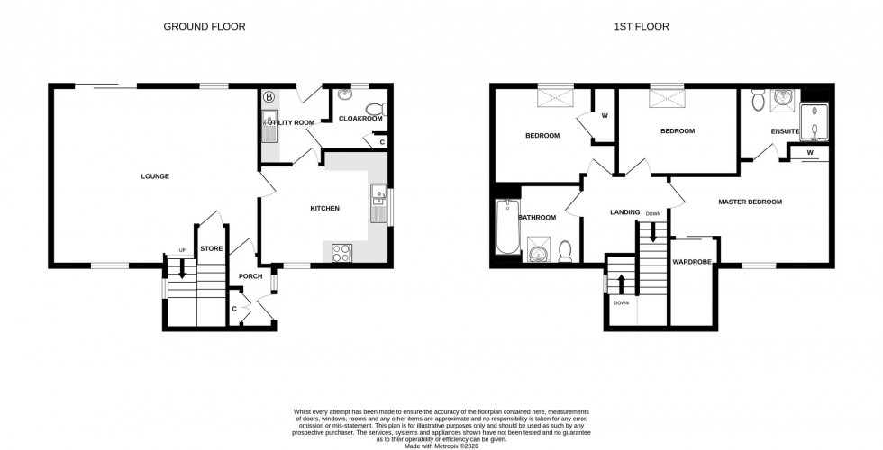 Floorplan for Milne Avenue, Croy, IV2