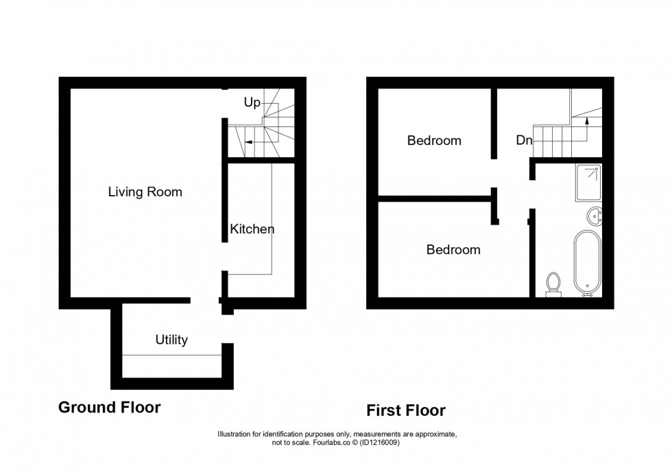 Floorplan for High Street, Auldearn, IV12