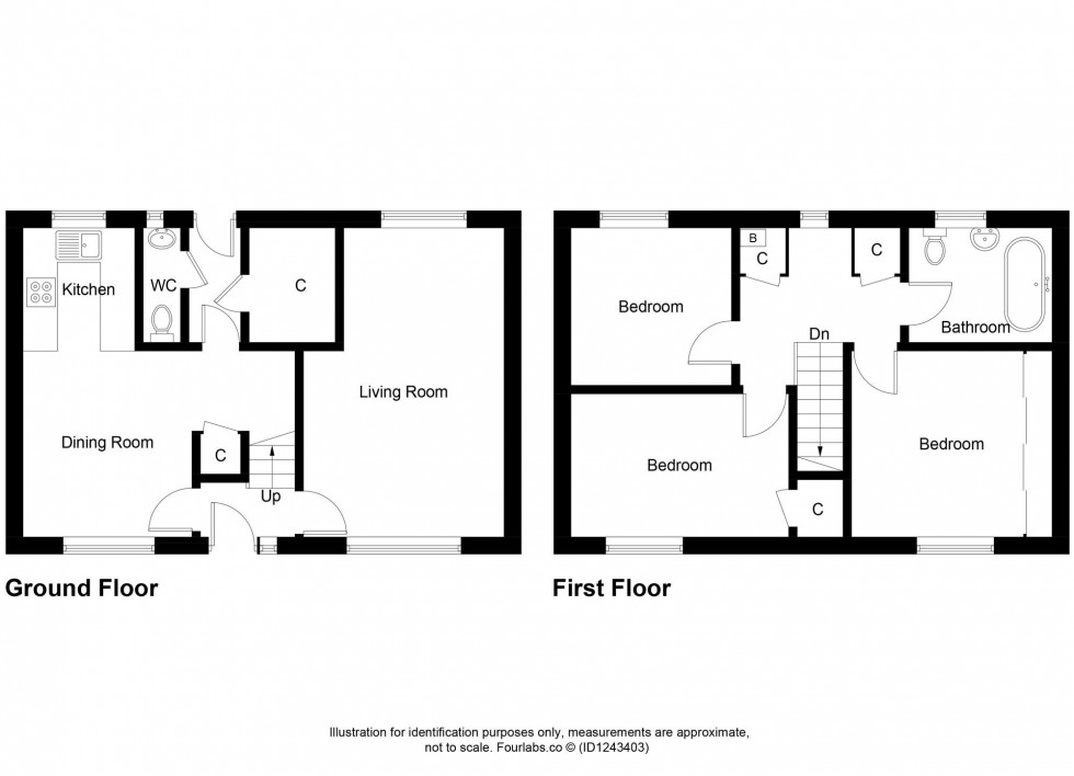 Floorplan for Tarland Knowe, Glenrothes, KY7