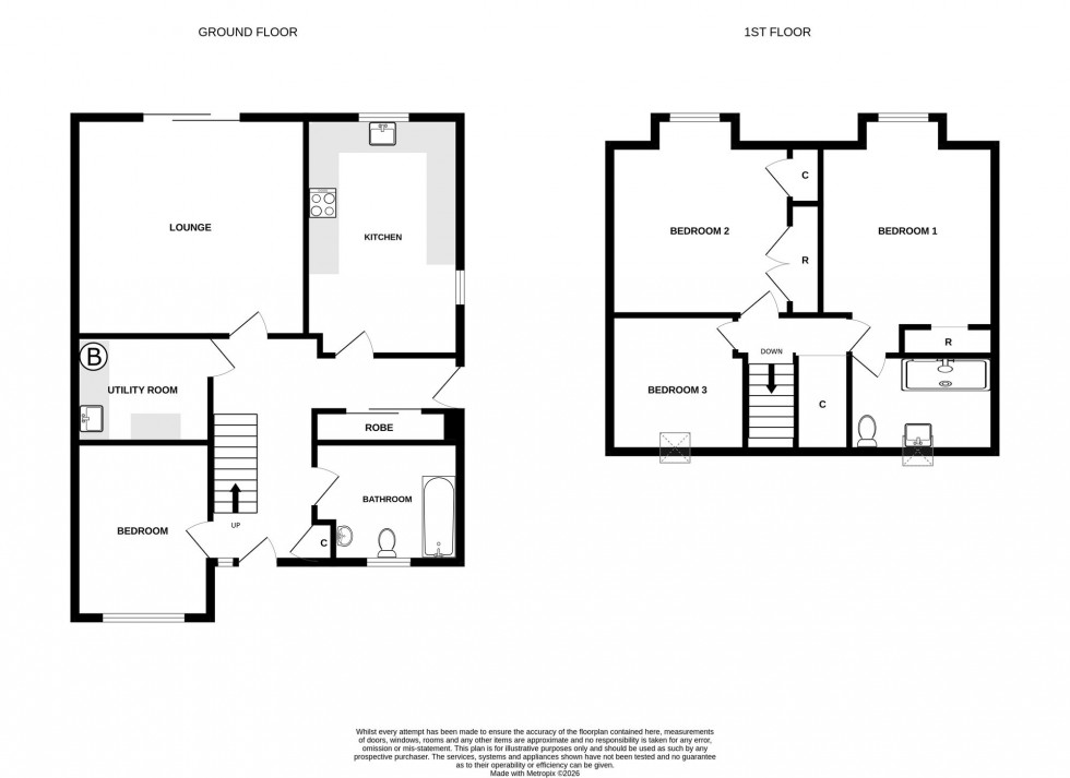 Floorplan for Hall Street, Lochgelly, KY5