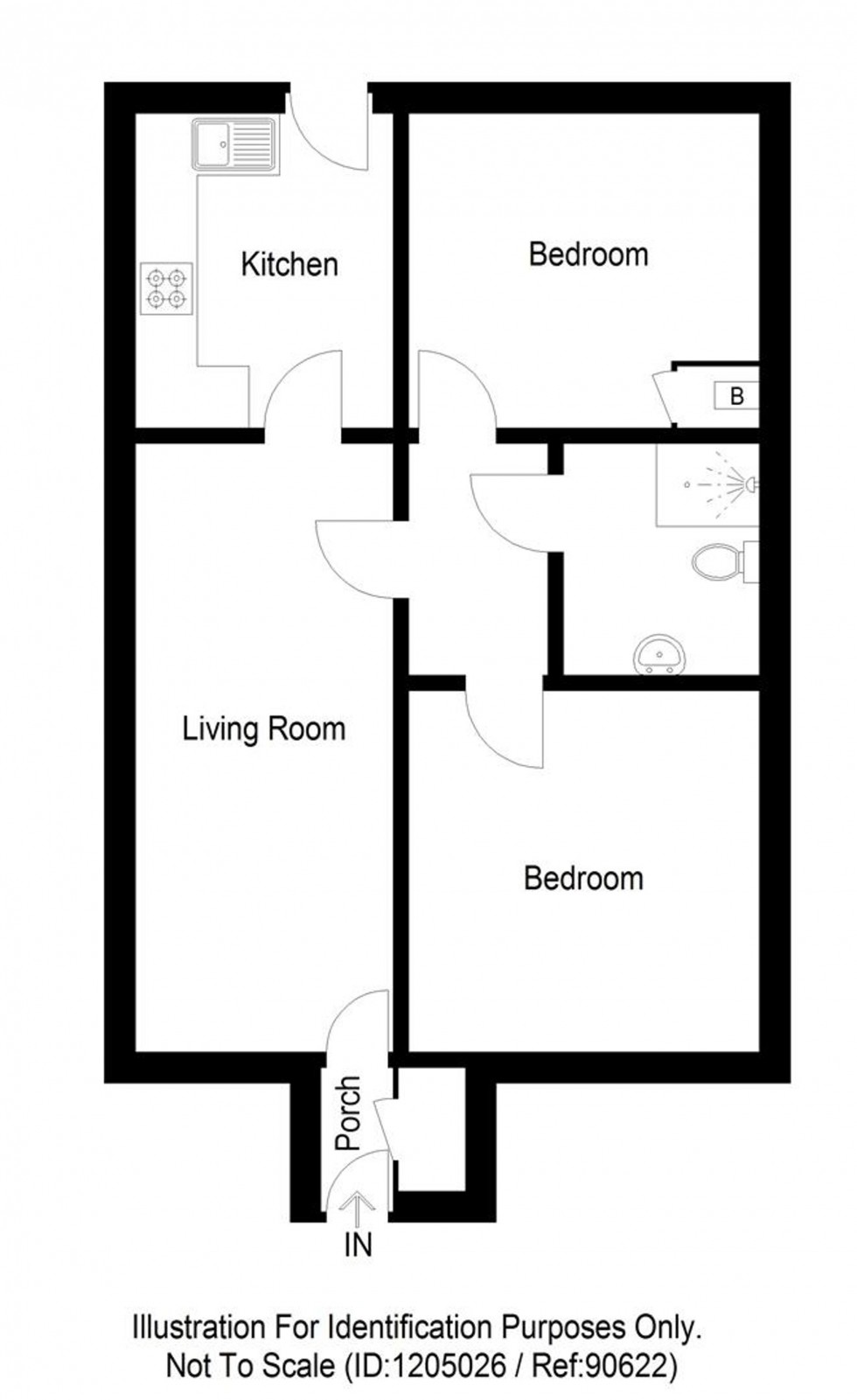 Floorplan for Ardness Place, Inverness, IV2