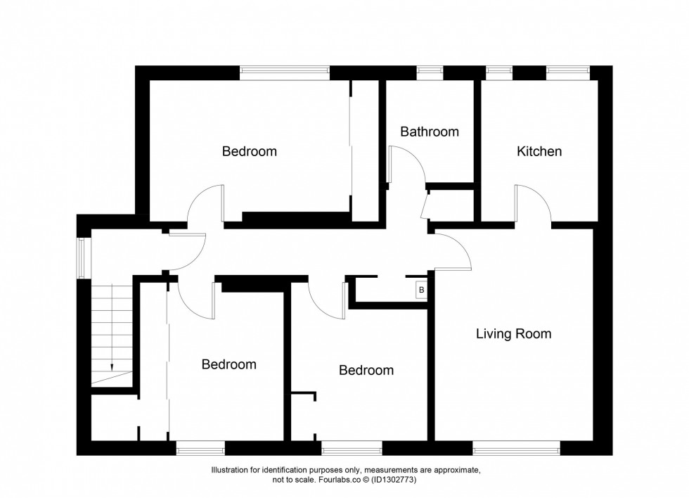 Floorplan for Croft Crescent, Markinch, KY7