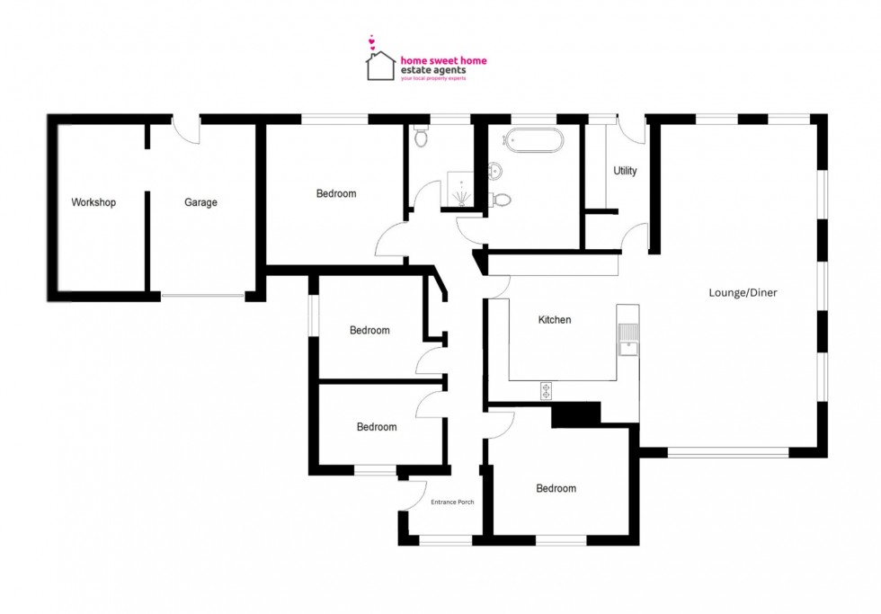 Floorplan for Ardersier, Mains Of Ardersier, IV2