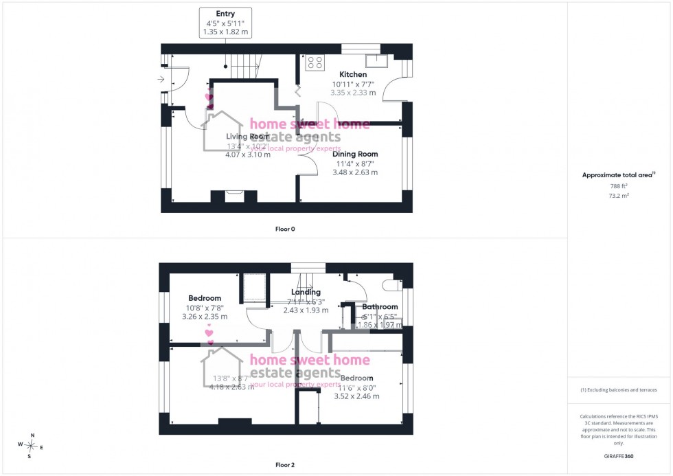 Floorplan for West Mackenzie Park, Inverness, IV2