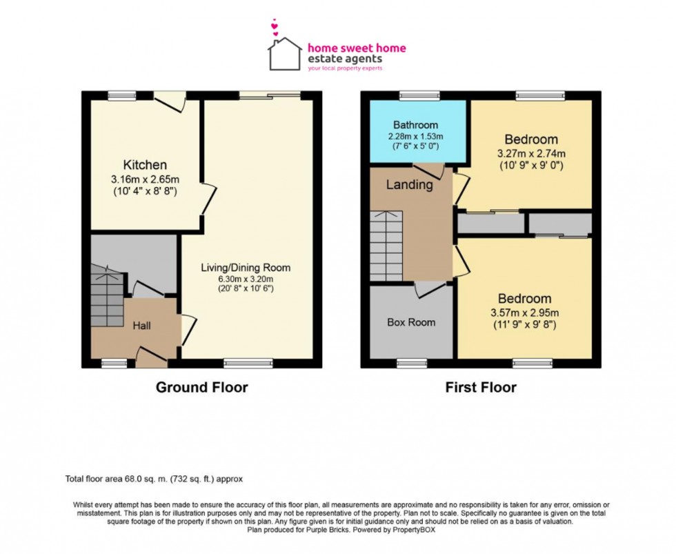 Floorplan for Wyvis Place, Inverness, IV3