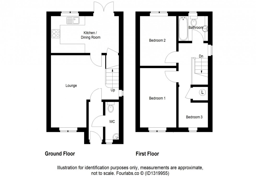 Floorplan for Sappi Road, Glenrothes, KY7