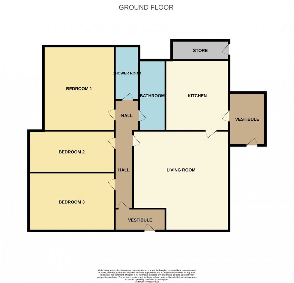 Floorplan for Main Road, Glencraig, KY5