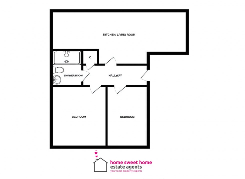 Floorplan for Varrich Crescent, Inverness, IV2
