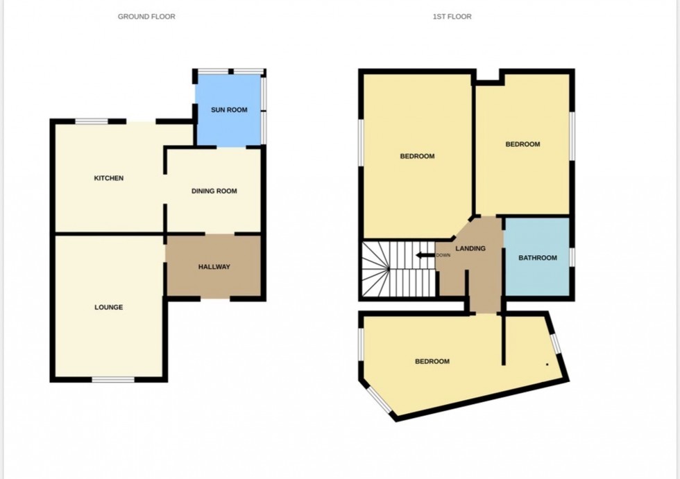 Floorplan for Castle Terrace, Kennoway, KY8