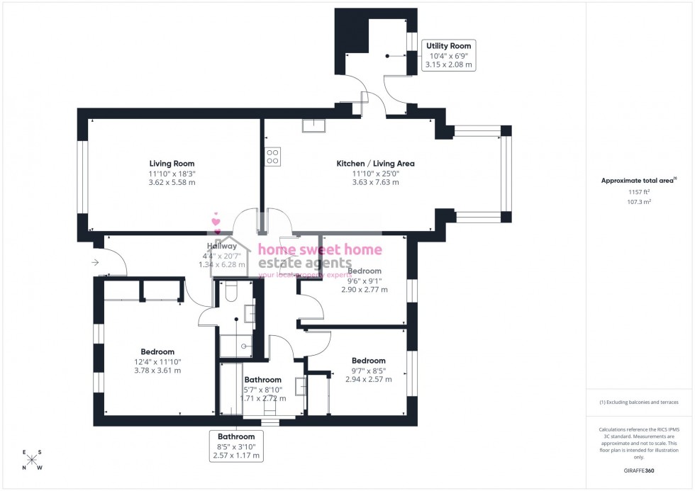 Floorplan for Ardgowan, Croy, IV2