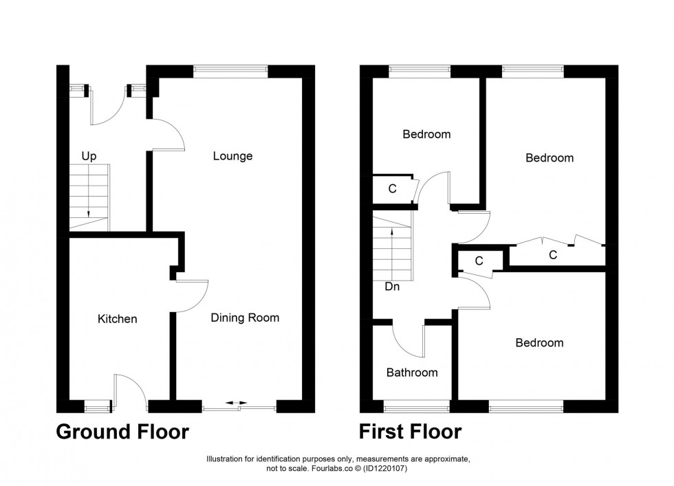 Floorplan for Muirfield Drive, Glenrothes, KY6