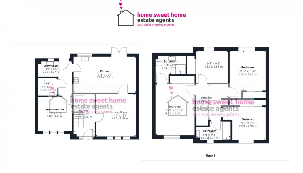 Floorplan for Hawthorn Place, Alness, IV17