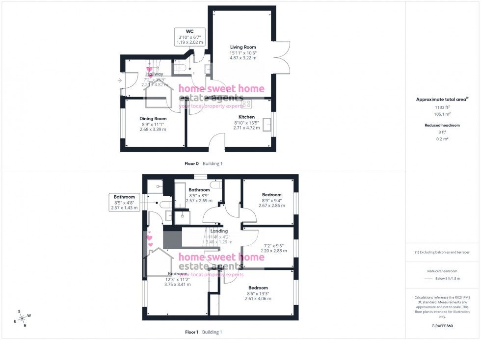 Floorplan for Bowmore View, Inverness, IV3