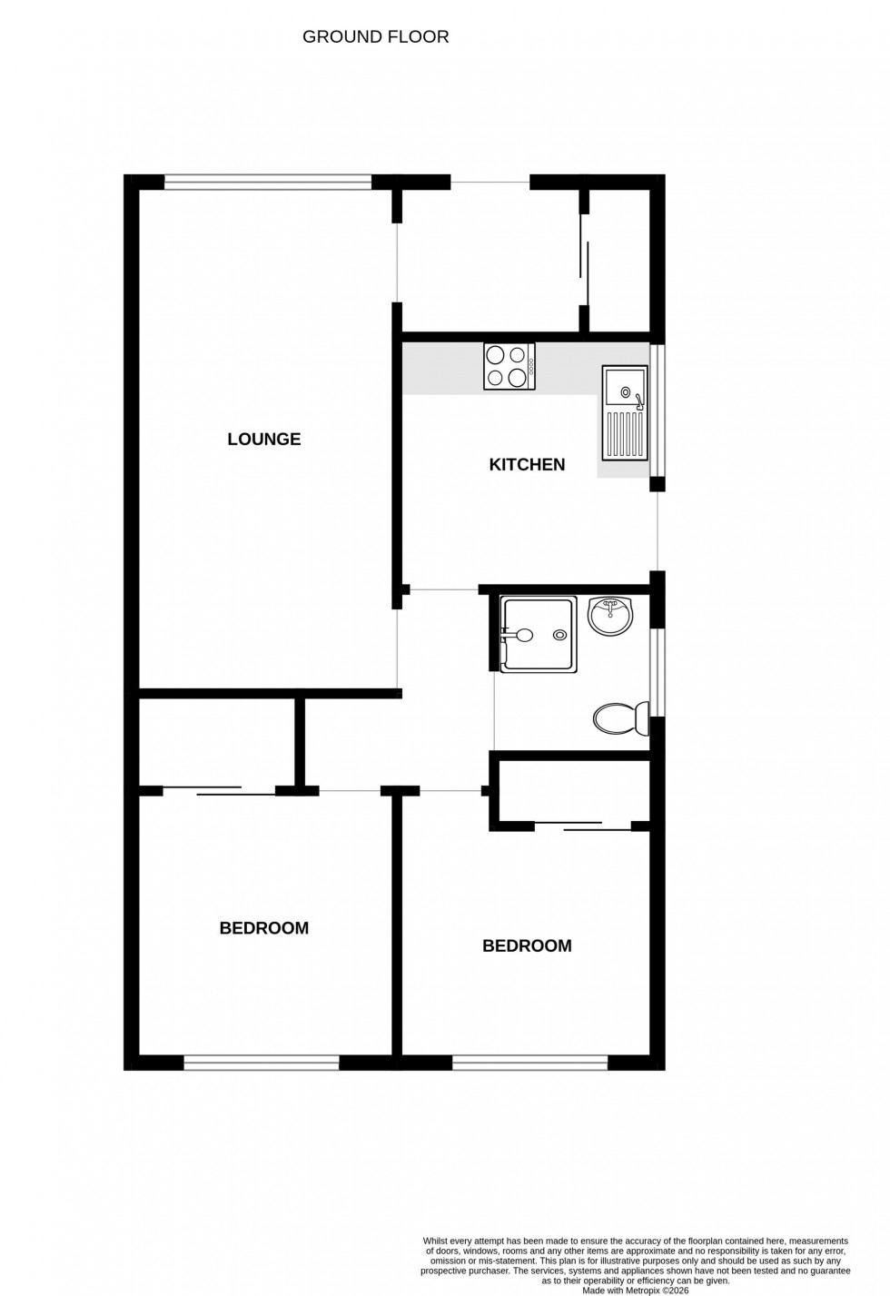 Floorplan for Hazel Avenue, Culloden, IV2
