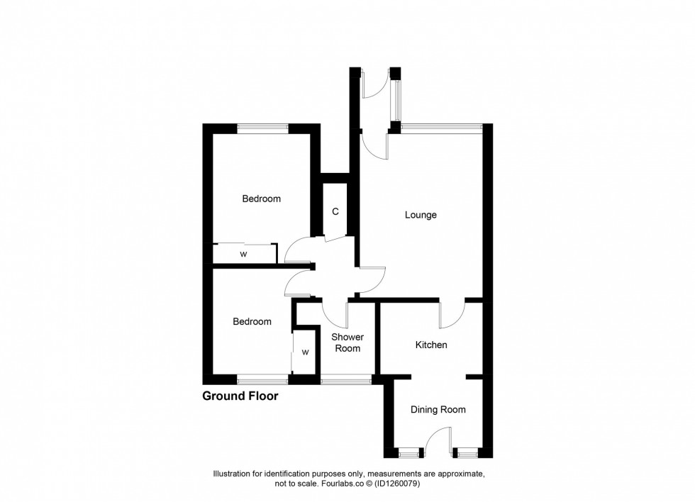Floorplan for Balnagowan Drive, Glenrothes, KY6
