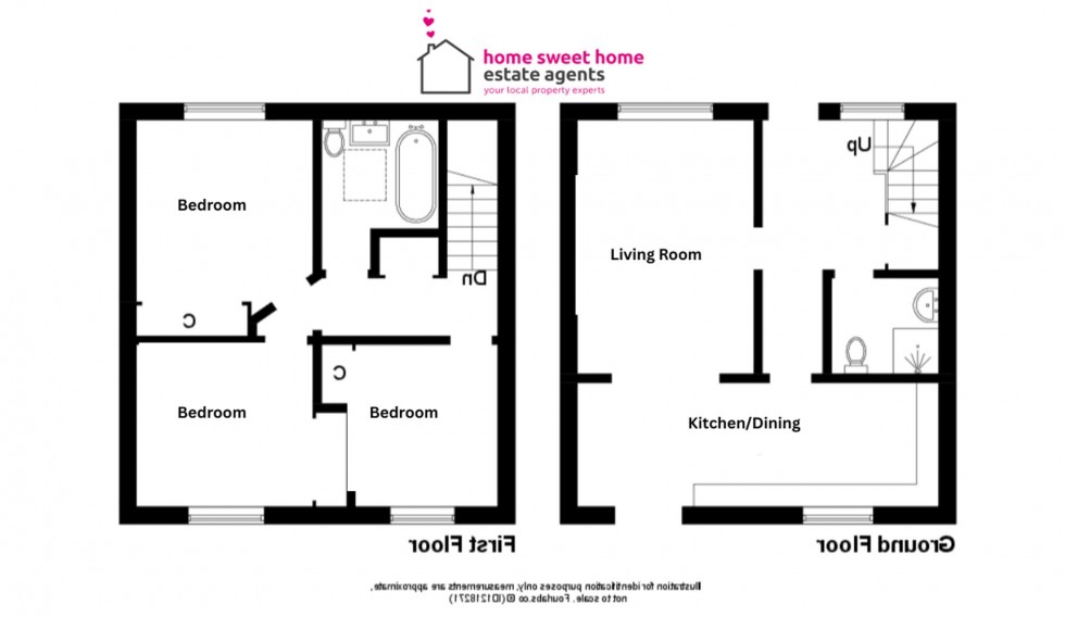 Floorplan for Burnside, Nairn, IV12