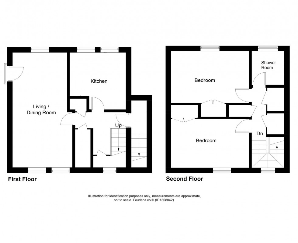 Floorplan for Roselea Gardens, Ladybank, KY15