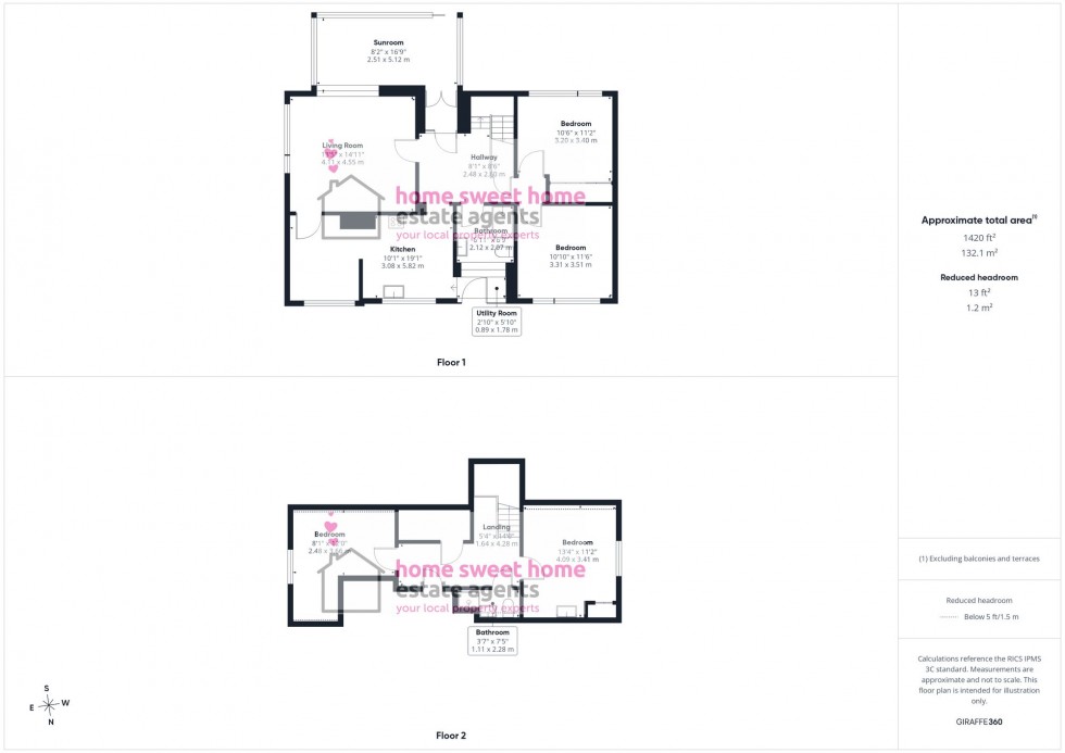 Floorplan for Marine Park, North Kessock, IV1