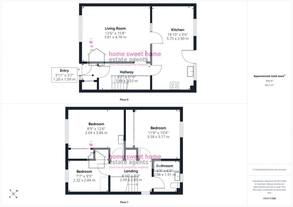 Floorplan for Moray Park Place, Culloden, IV2