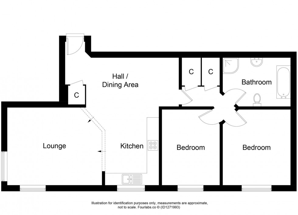 Floorplan for Balbirnie Street, Markinch, KY7