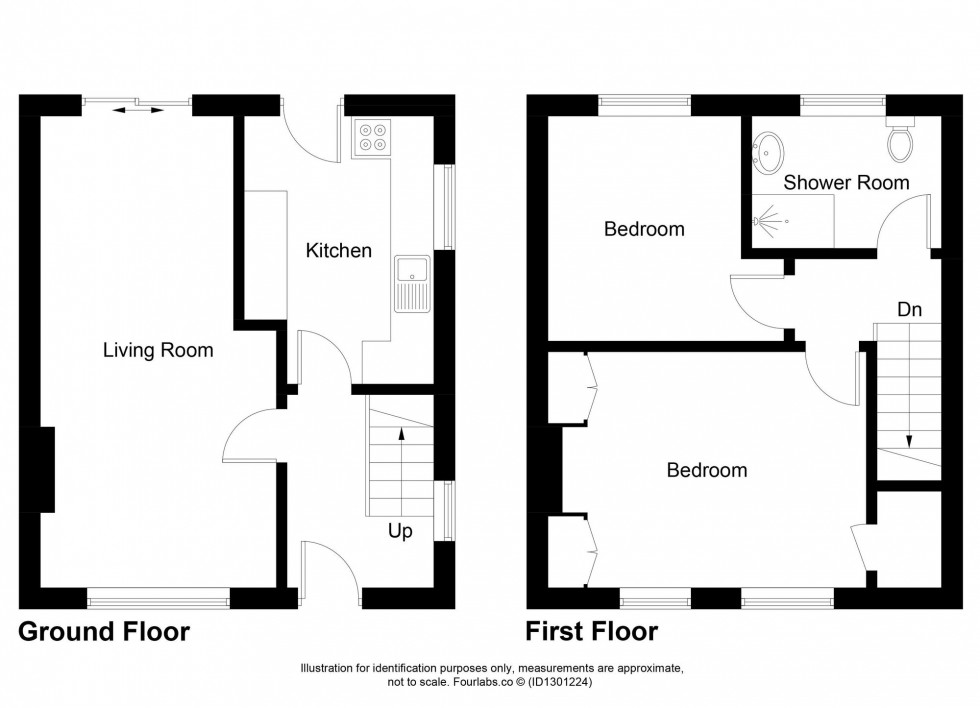 Floorplan for Woodburn Road, Glenrothes, KY7